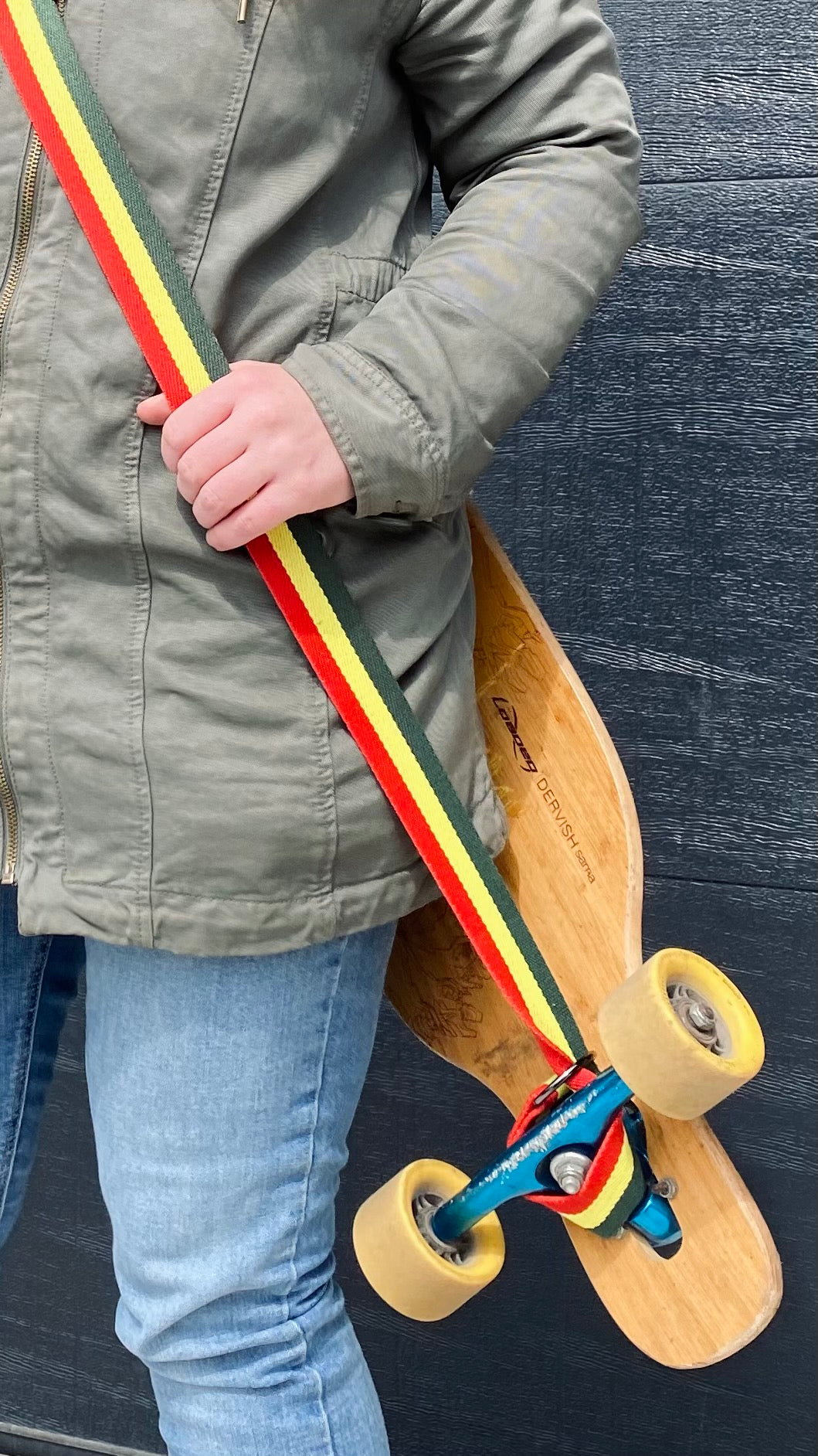 Rasta Skate Leash