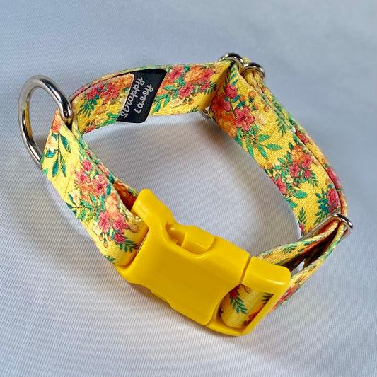 Plastic Quick Release Dog Collar – Floral Collection